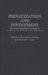 Privatization and Investment in Sub-Saharan Africa by Rexford A. Ahene