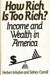 How Rich Is Too Rich?: Income and Wealth in America by Herbert Inhaber
