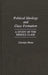 Political Ideology and Class Formation: A Study of the Middle Class by Carolyn Howe