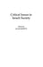 Critical Issues in Israeli Society by Alan Dowty