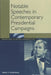 Notable Speeches in Contemporary Presidential Campaigns by Robert V. Friedenberg