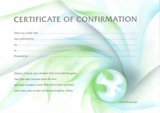 Certificate of Confirmation by Current, Austin