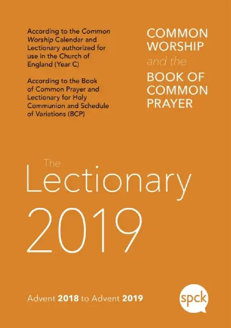 Common Worship Lectionary 2019 by Spck