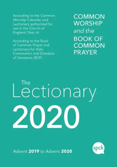 Common Worship Lectionary 2020 by Spck
