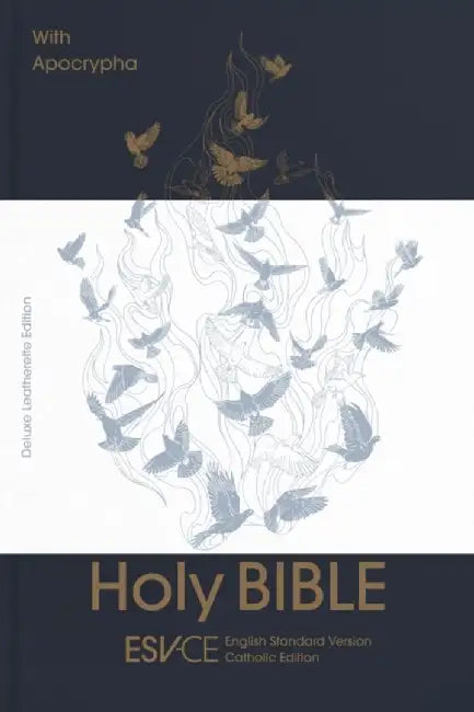 ESV Holy Bible with Apocrypha, Anglicized Deluxe Leatherette Edition by SPCK ESV Bibles
