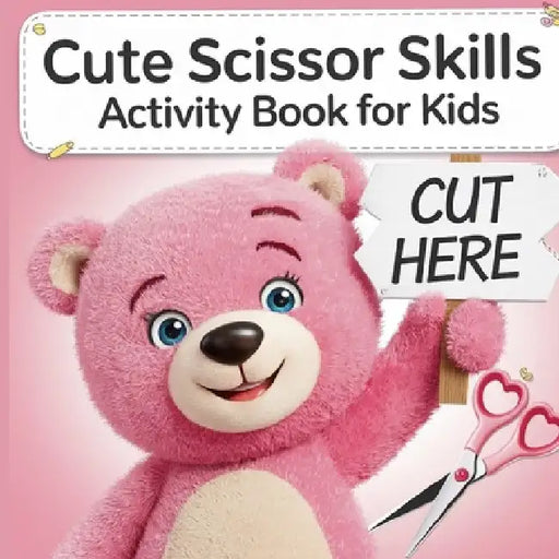 Scissor Skills Cute Activity Book for Kids: Cut Book for Kids by Bidden, Laura