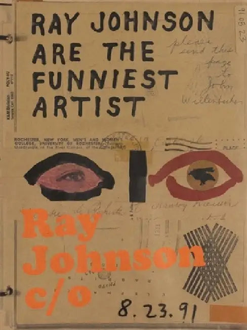 Ray Johnson C/O by Caitlin Haskell