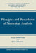Principles and Procedures of Numerical Analysis by Ferenc Szidarovszky