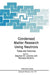 Condensed Matter Research Using Neutrons: Today and Tomorrow by Stephen W. Lovesey