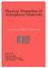 Physical Properties of Amorphous Materials by David Adler