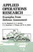 Applied Operations Research by M. R. Bathe