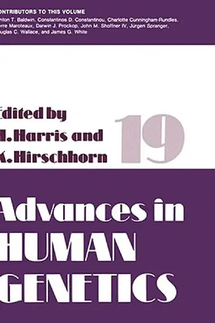 Advances in Human Genetics by Harry Harris