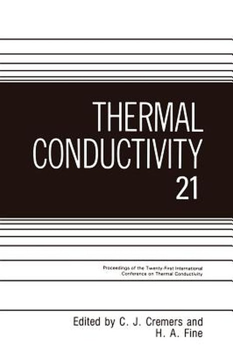 Thermal Conductivity by C. J. Cremers