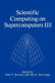 Scientific Computing on Supercomputers III by J. T. Devreese