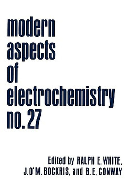 Modern Aspects of Electrochemistry by John O'm Bockris