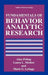 Fundamentals of Behavior Analytic Research by Alan Poling