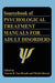 Sourcebook of Psychological Treatment Manuals for Adult Disorders by Michel Hersen