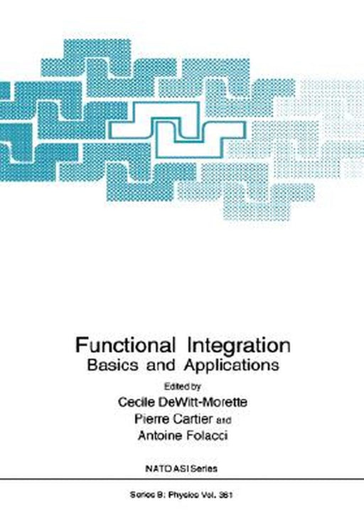 Functional Integration: Basics and Applications by Cécile Dewitt-Morette