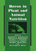 Boron in Plant and Animal Nutrition by Heiner E. Goldbach