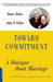 Toward Commitment: A Dialogue about Marriage by Diane Rehm