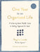 One Year to an Organized Life: A Week-By-Week Mindful Guide to Getting Organized for Good by Regina Leeds