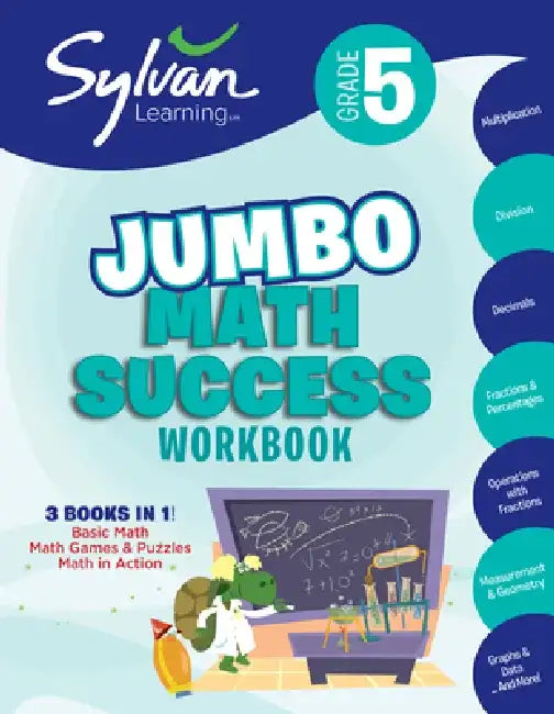 5th Grade Super Math Success by Sylvan Learning