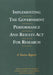 Implementing the Government Performance and Results ACT for Research: A Status Report by Institute of Medicine, National Academy of Engineering, National Academy of Sciences