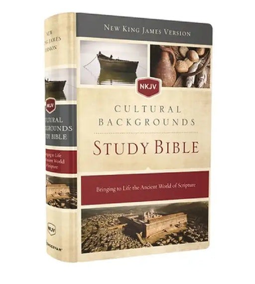 NKJV, Cultural Backgrounds Study Bible, Hardcover, Red Letter Edition: Bringing to Life the Ancient World of Scripture by Craig S. Keener