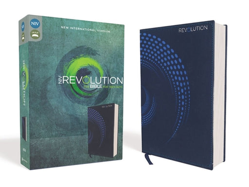 NIV, Revolution Bible, Imitation Leather, Blue: The Bible for Teen Guys by Livingstone Corporation