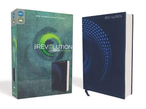 NIV, Revolution Bible, Imitation Leather, Blue: The Bible for Teen Guys by Livingstone Corporation