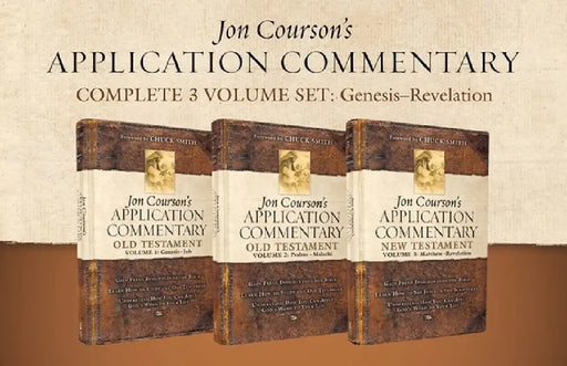 Jon Courson's Application Commentary, Complete 3-Volume Set: Genesis - Revelation by Jon Courson