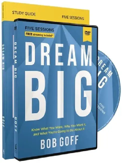 Dream Big Study Guide with DVD by Bob Goff