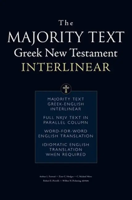 The Majority Text Greek New Testament Interlinear by Arthur L. Farstad