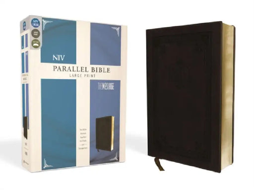 Side-By-Side Bible-PR-NIV/MS Large Print: Two Bible Versions Together for Study and Comparison by Zondervan