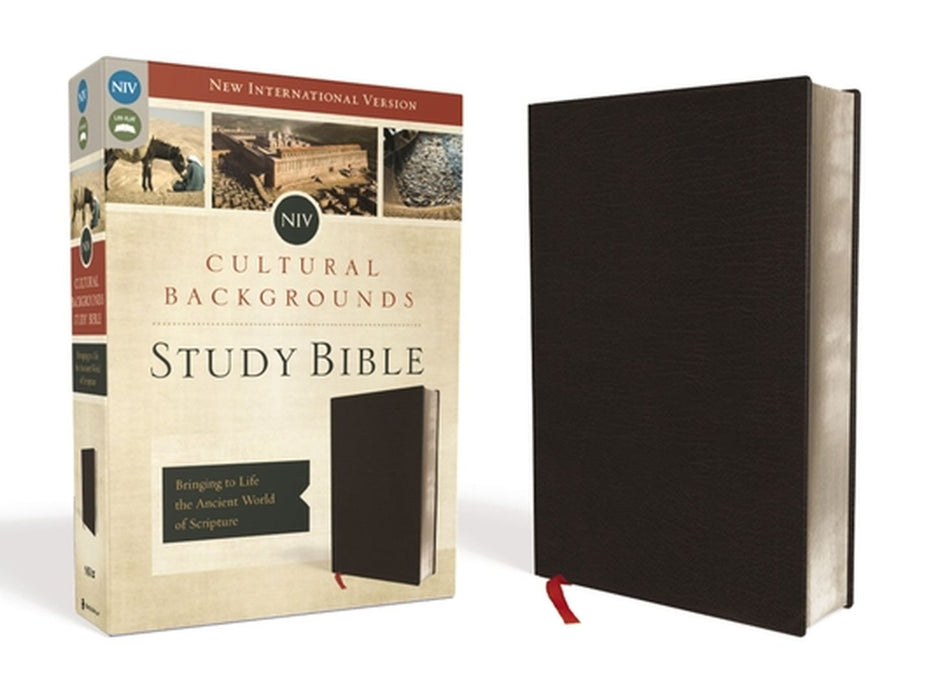 NIV, Cultural Backgrounds Study Bible, Bonded Leather, Black: Bringing to Life the Ancient World of Scripture by Craig S. Keener