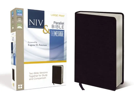 Side-By-Side Bible-PR-NIV/MS-Large Print: Two Bible Versions Together for Study and Comparison by Zondervan