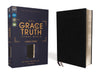 Niv, the Grace and Truth Study Bible (Trustworthy and Practical Insights), Large Print, European Bonded Leather, Black, Red Letter, Comfort Print by R. Albert Mohler Jr, Zondervan