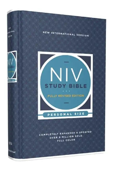 NIV Study Bible, Fully Revised Edition, Personal Size, Hardcover, Red Letter, Comfort Print by Kenneth L. Barker