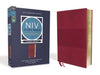NIV Study Bible, Fully Revised Edition, Large Print, Leathersoft, Burgundy, Red Letter, Comfort Print by Kenneth L. Barker