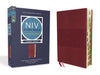 NIV Study Bible, Fully Revised Edition, Large Print, Leathersoft, Burgundy, Red Letter, Thumb Indexed, Comfort Print by Kenneth L. Barker