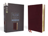 Nasb, Thinline Bible, Large Print, Bonded Leather, Burgundy, Red Letter Edition, 1995 Text, Comfort Print