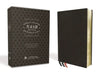 Nasb, Single-Column Reference Bible, Premium Leather, Goatskin, Black, Premier Collection, 1995 Text, Comfort Print