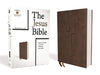 The Jesus Bible, NIV Edition, Leathersoft, Brown, Comfort Print by Passion