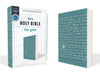 Niv, Holy Bible for Girls, Soft Touch Edition, Leathersoft, Teal, Comfort Print by Zondervan