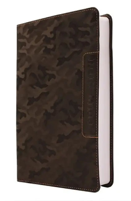 Niv, Boys' Bible, Leathersoft, Brown Camo, Comfort Print by Zondervan