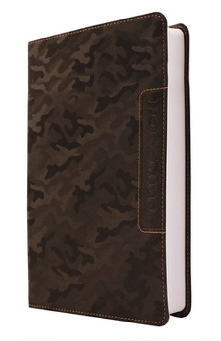 Niv, Boys' Bible, Leathersoft, Brown Camo, Comfort Print by Zondervan