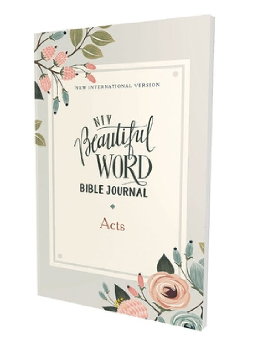 Niv, Beautiful Word Bible Journal, Acts, Paperback, Comfort Print by Zondervan