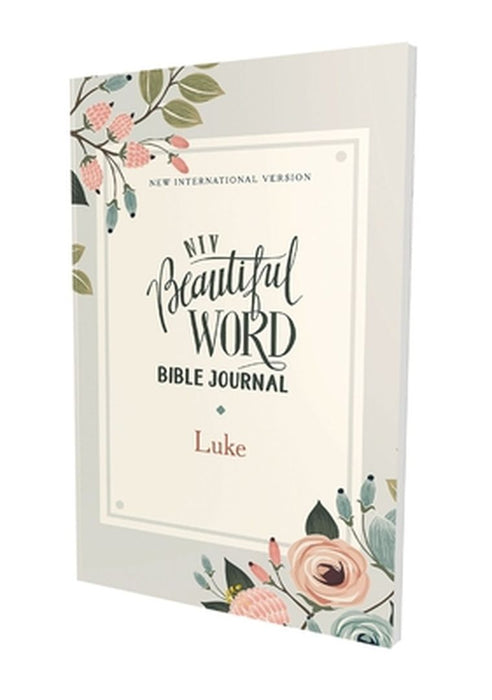 Niv, Beautiful Word Bible Journal, Luke, Paperback, Comfort Print by Zondervan