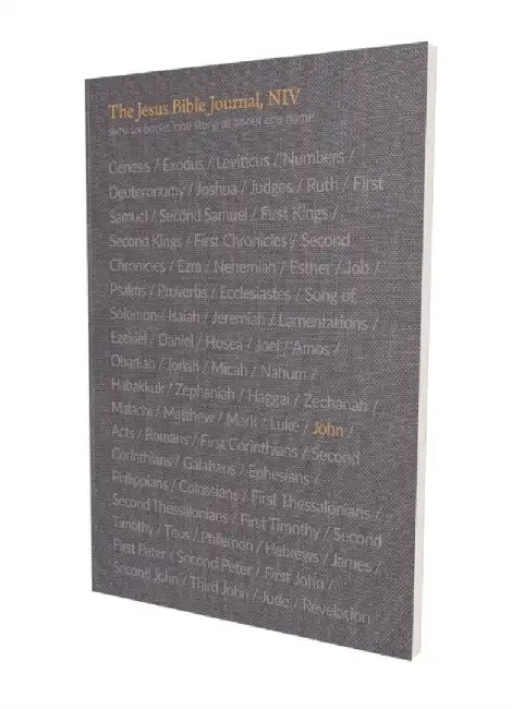 The Jesus Bible Journal, John, Niv, Paperback, Comfort Print by Passion
