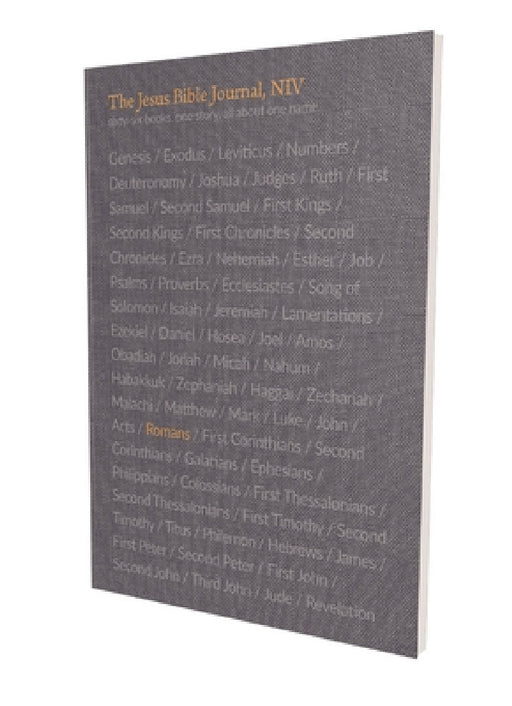 The Jesus Bible Journal, Romans, Niv, Paperback, Comfort Print by Sewn Smyth